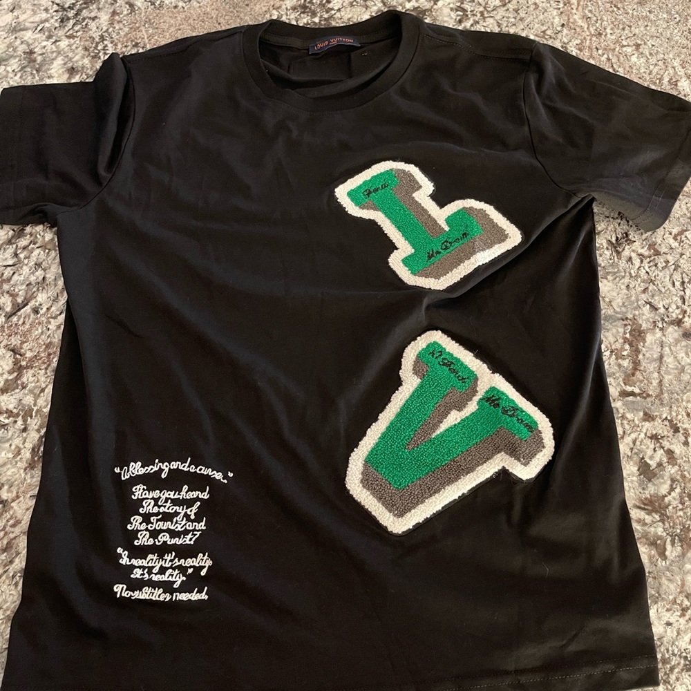 Louis Vuitton Letterman Patch Tee